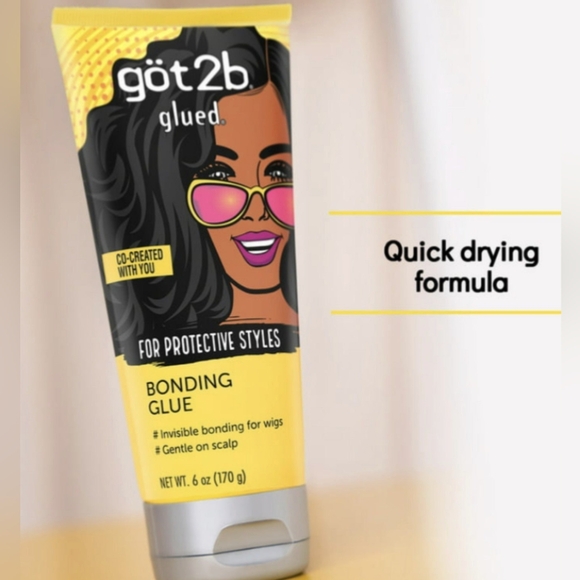 göt2b Glued Bonding Glue, For Protective styles, Gentle on Scalp, Wig Glue 6 oz - Picture 6 of 8